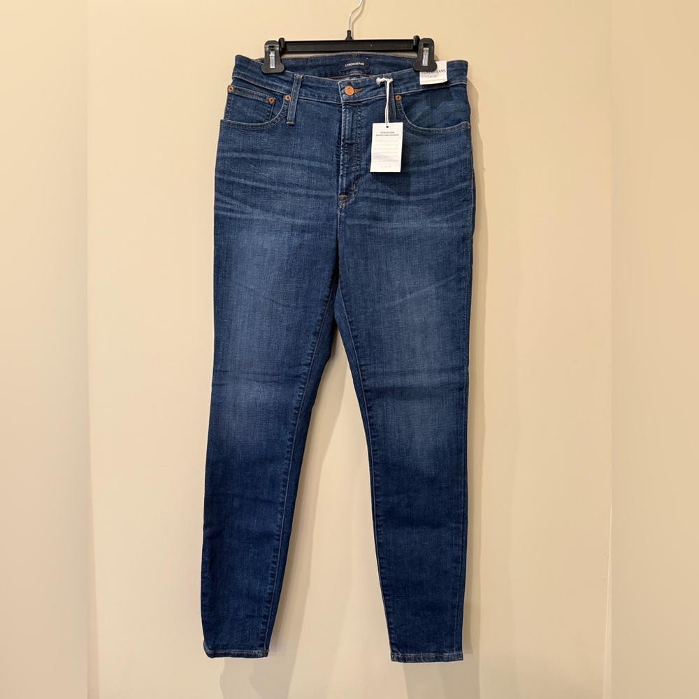 NWT J. Crew Dark Wash Skinny Jeans